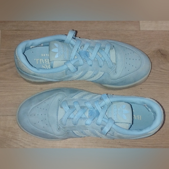adidas Rivalry Low Luxe Clear Blue Ivory 7.5 - Picture 5 of 7